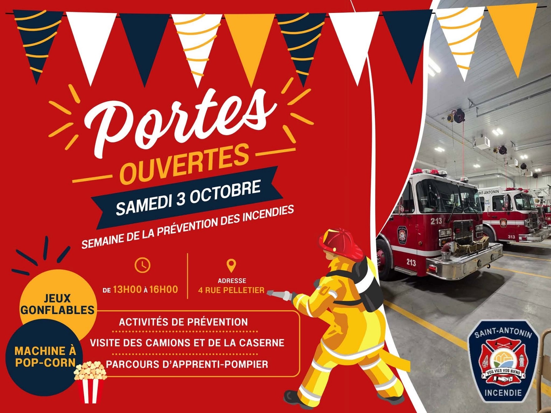 Portes ouvertes à la caserne 13